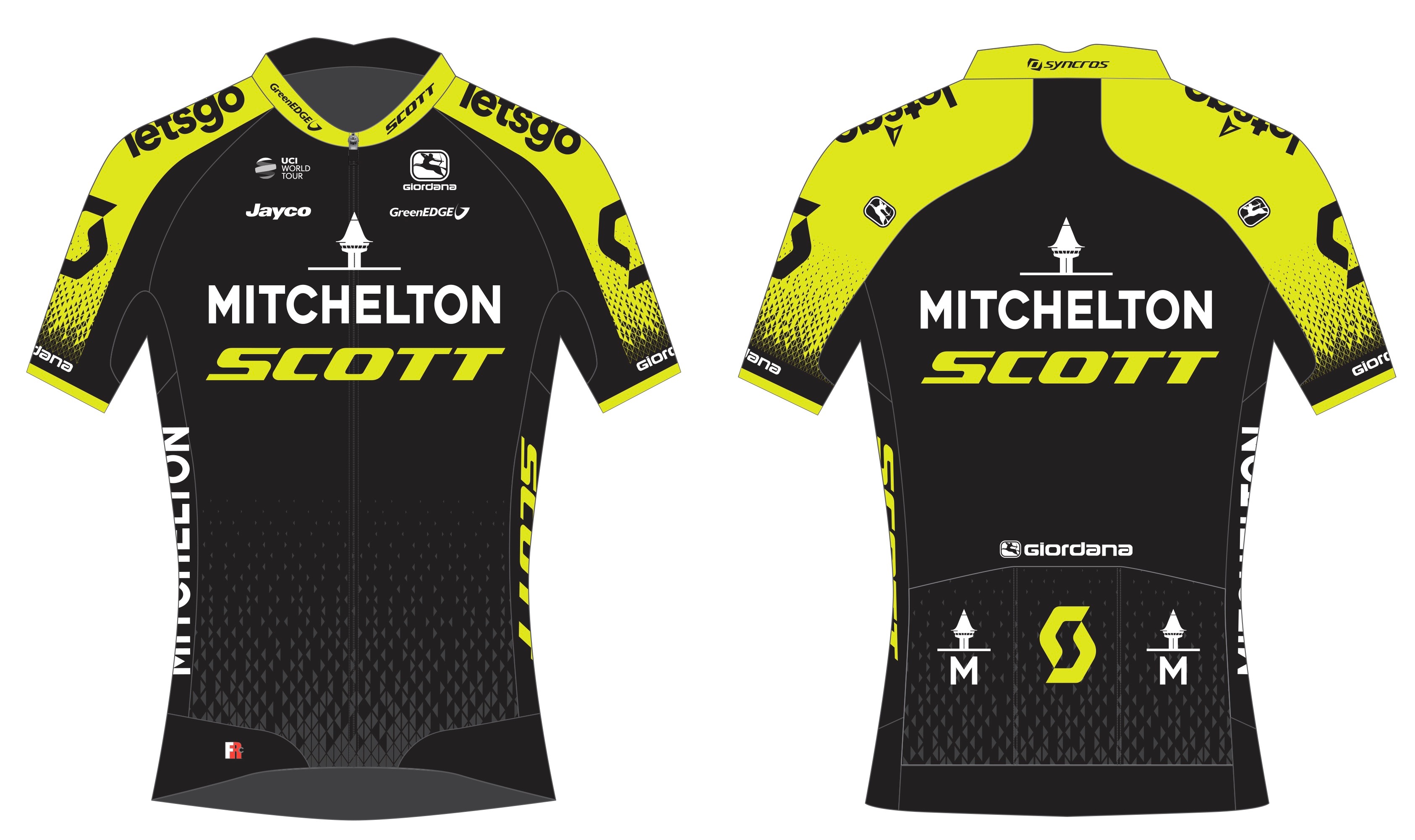 mitchelton scott team kit